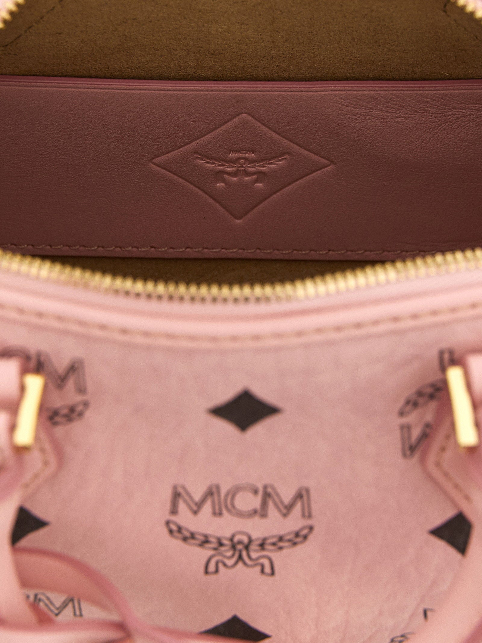 Mcm Ella Boston Mini Handbag