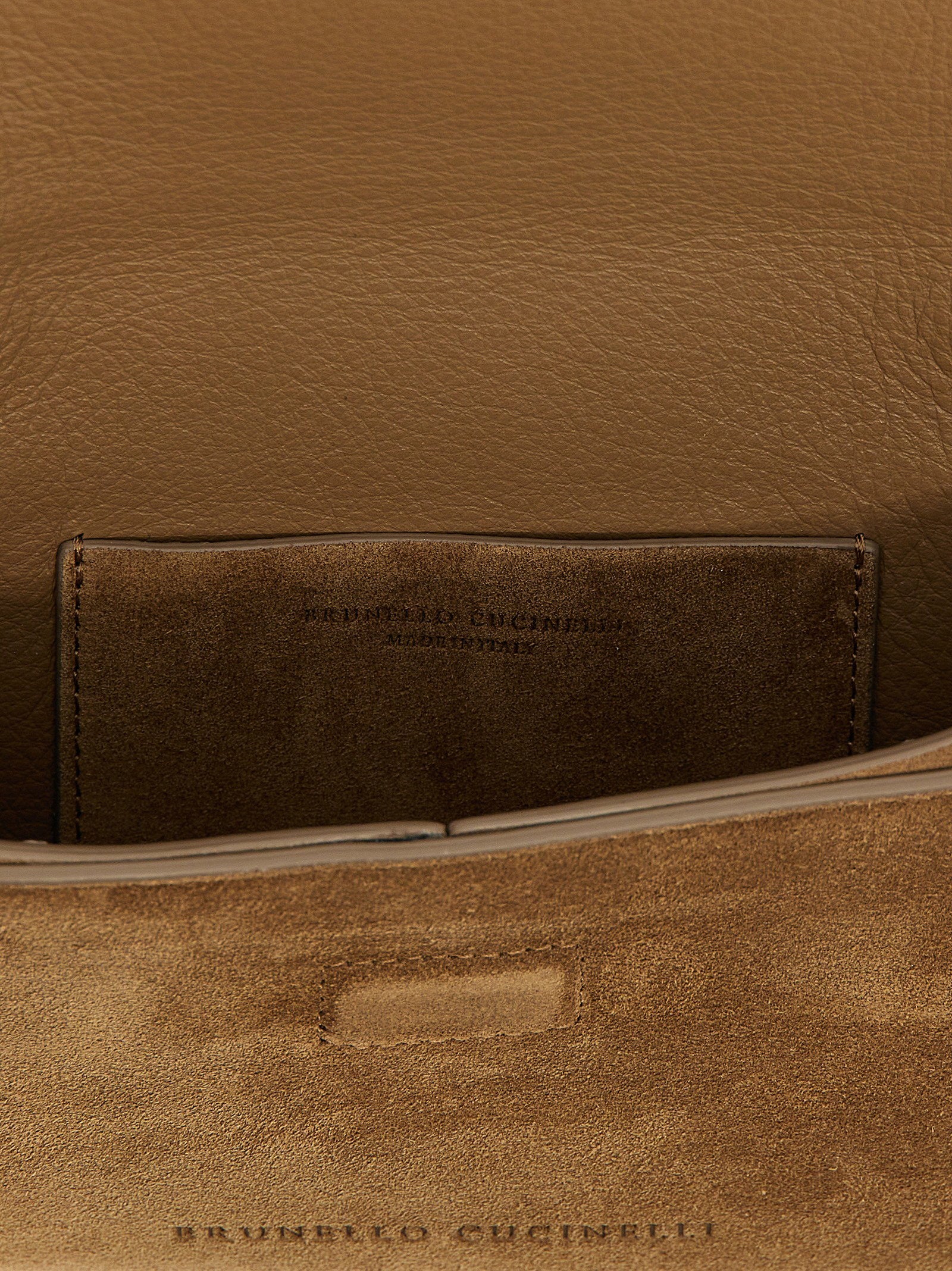 Brunello Cucinelli Monile Suede Clutch Bag