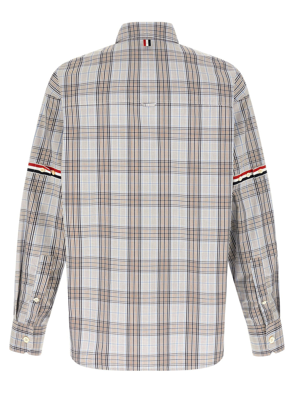 Thom Browne Oversized Rwb Shirt