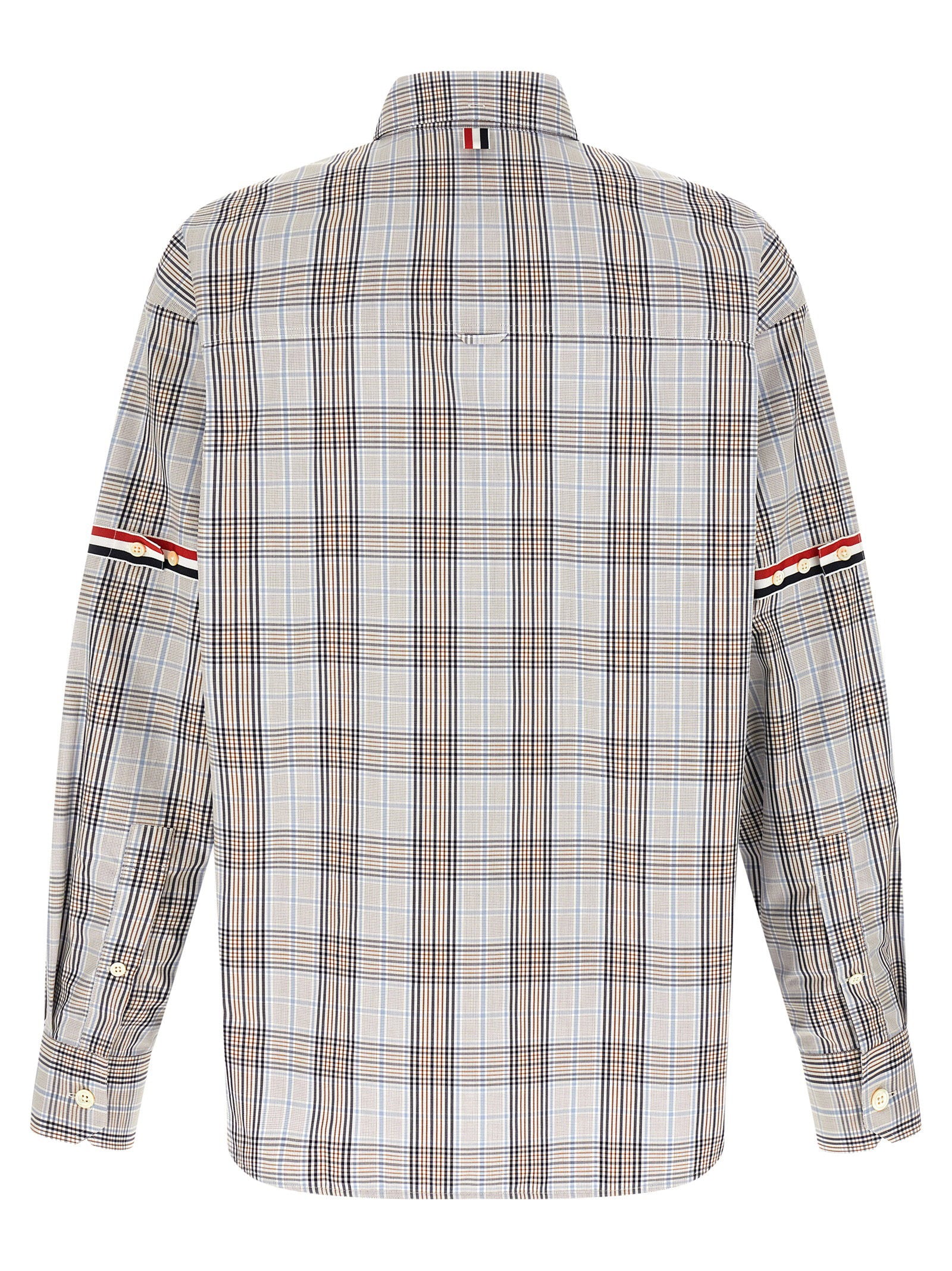 Thom Browne Oversized Rwb Shirt