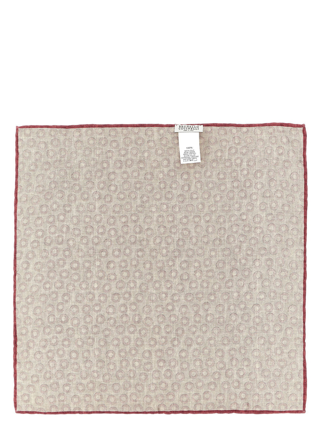 Brunello Cucinelli Polka Dot Pocket Clutch Bag