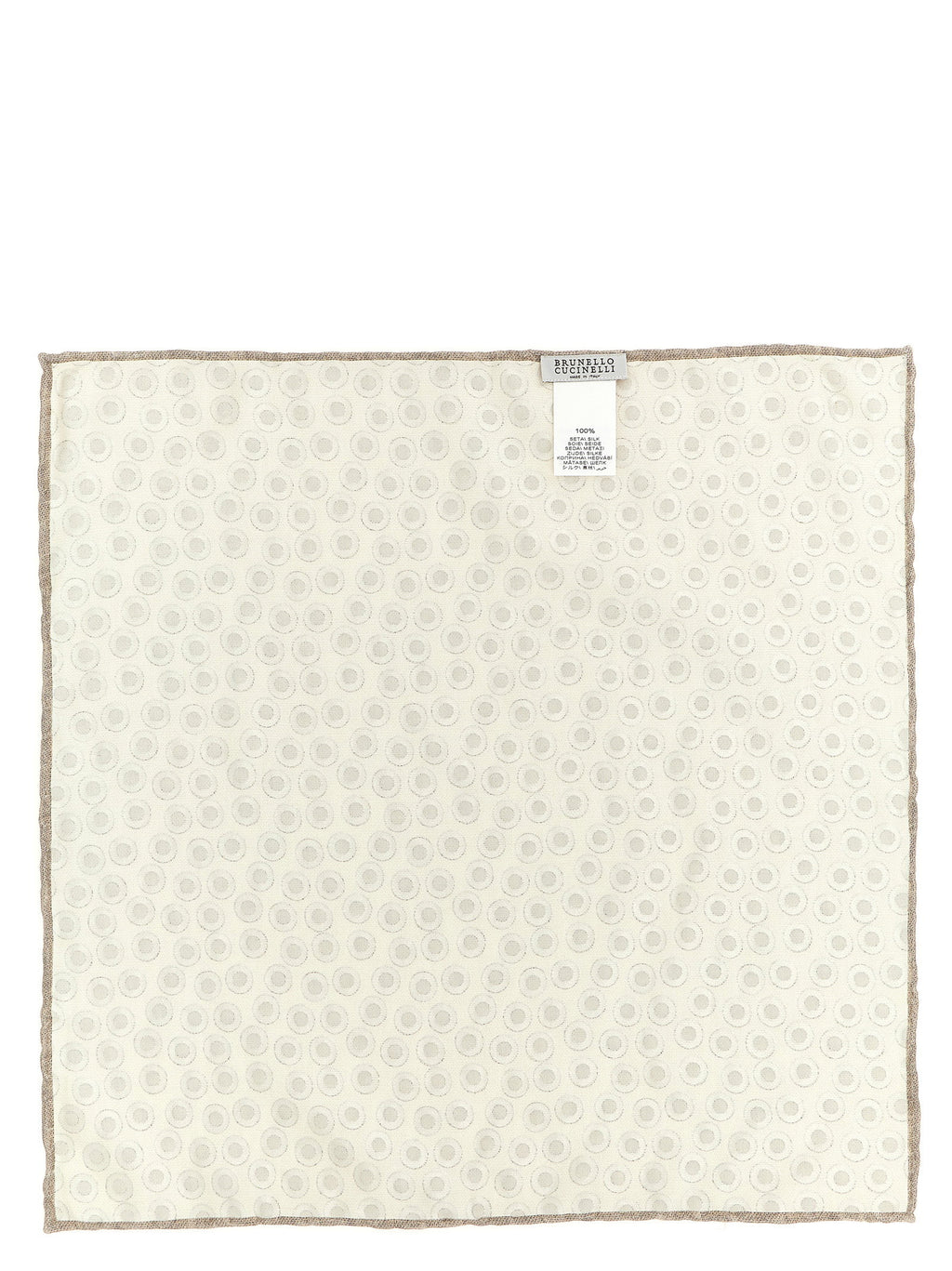 Brunello Cucinelli Polka Dot Pocket Clutch Bag