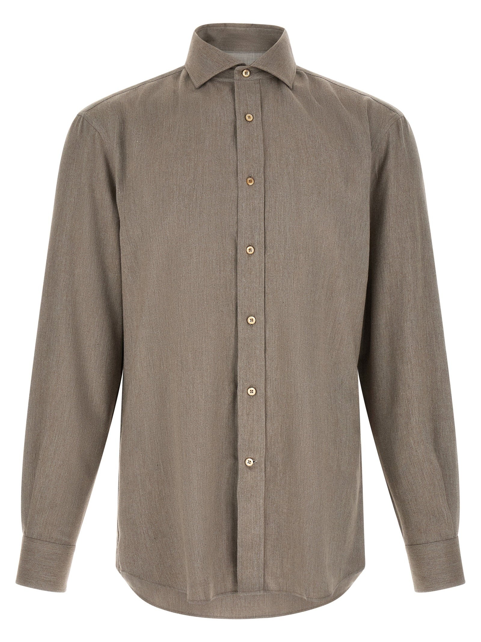 Brunello Cucinelli Herringbone Shirt