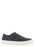 Brunello Cucinelli Shiny Tab Sneakers
