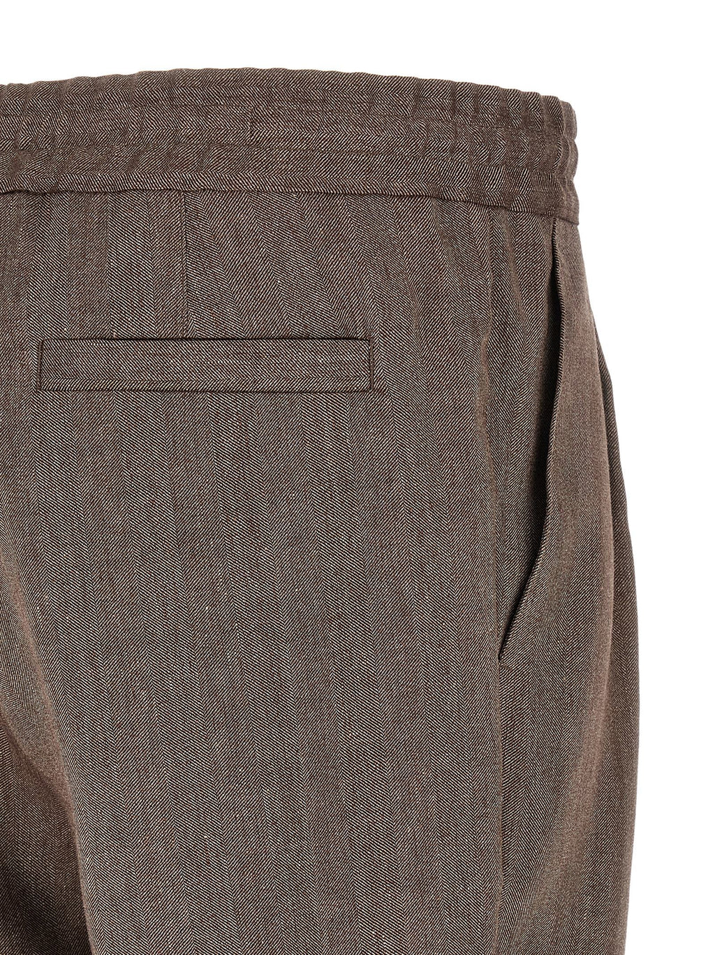 Brunello Cucinelli Linen And Wool Bermuda Shorts