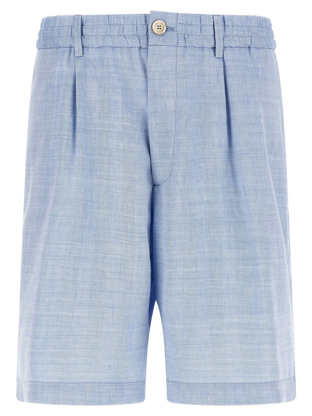 Brunello Cucinelli Chevron Bermuda Shorts