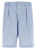 Brunello Cucinelli Chevron Bermuda Shorts