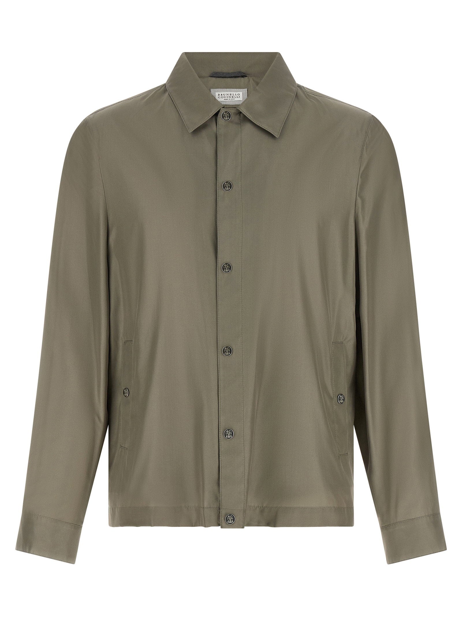 Brunello Cucinelli Membrane Silk Jacket