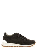 Brunello Cucinelli Monile Suede Sneakers