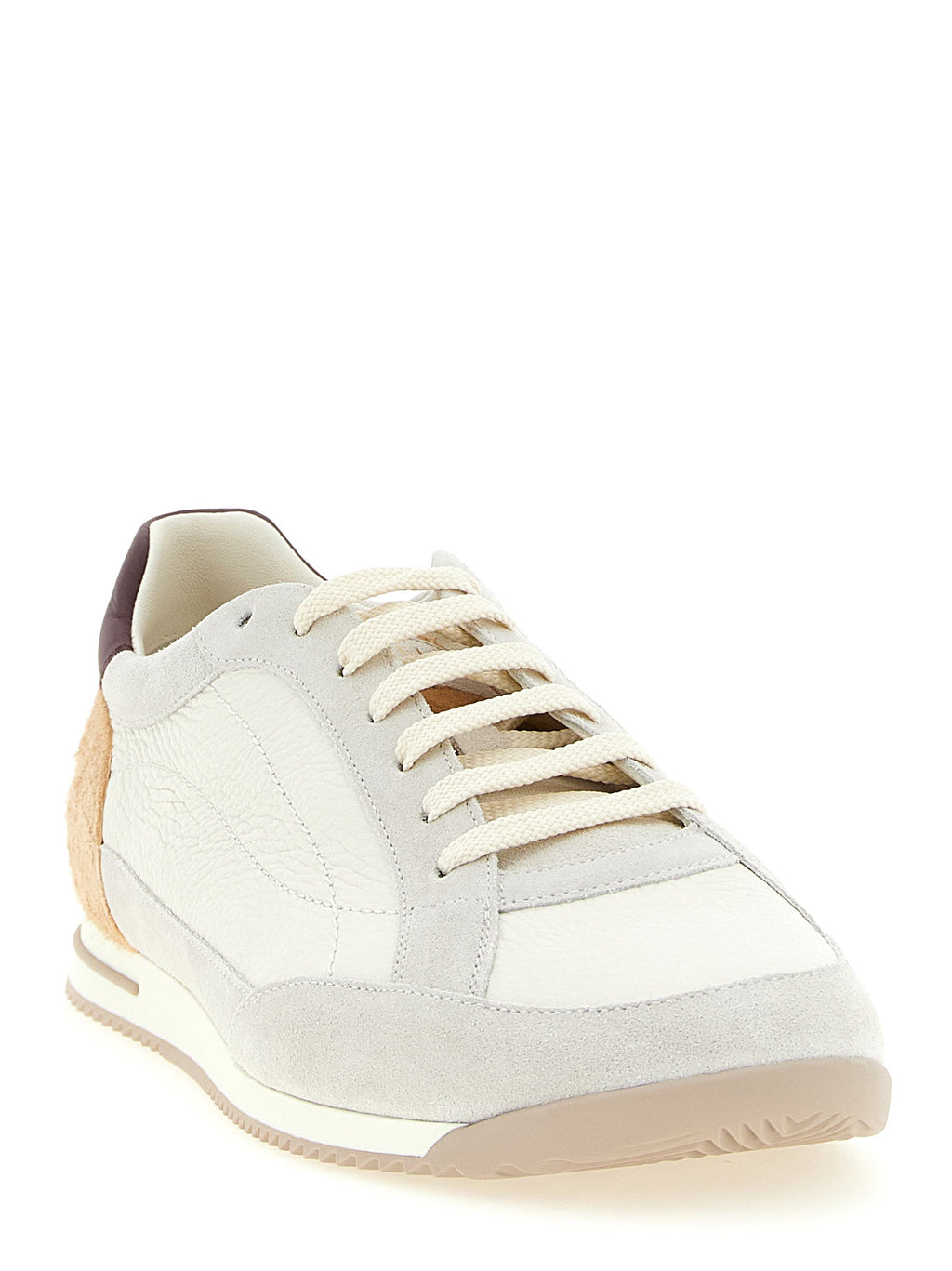 Brunello Cucinelli Deer And Suede Sneakers