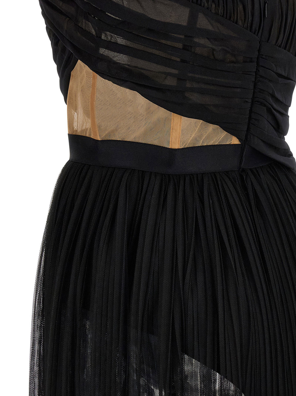 Nensi Dojaka Corsetto Draped Gown Dress