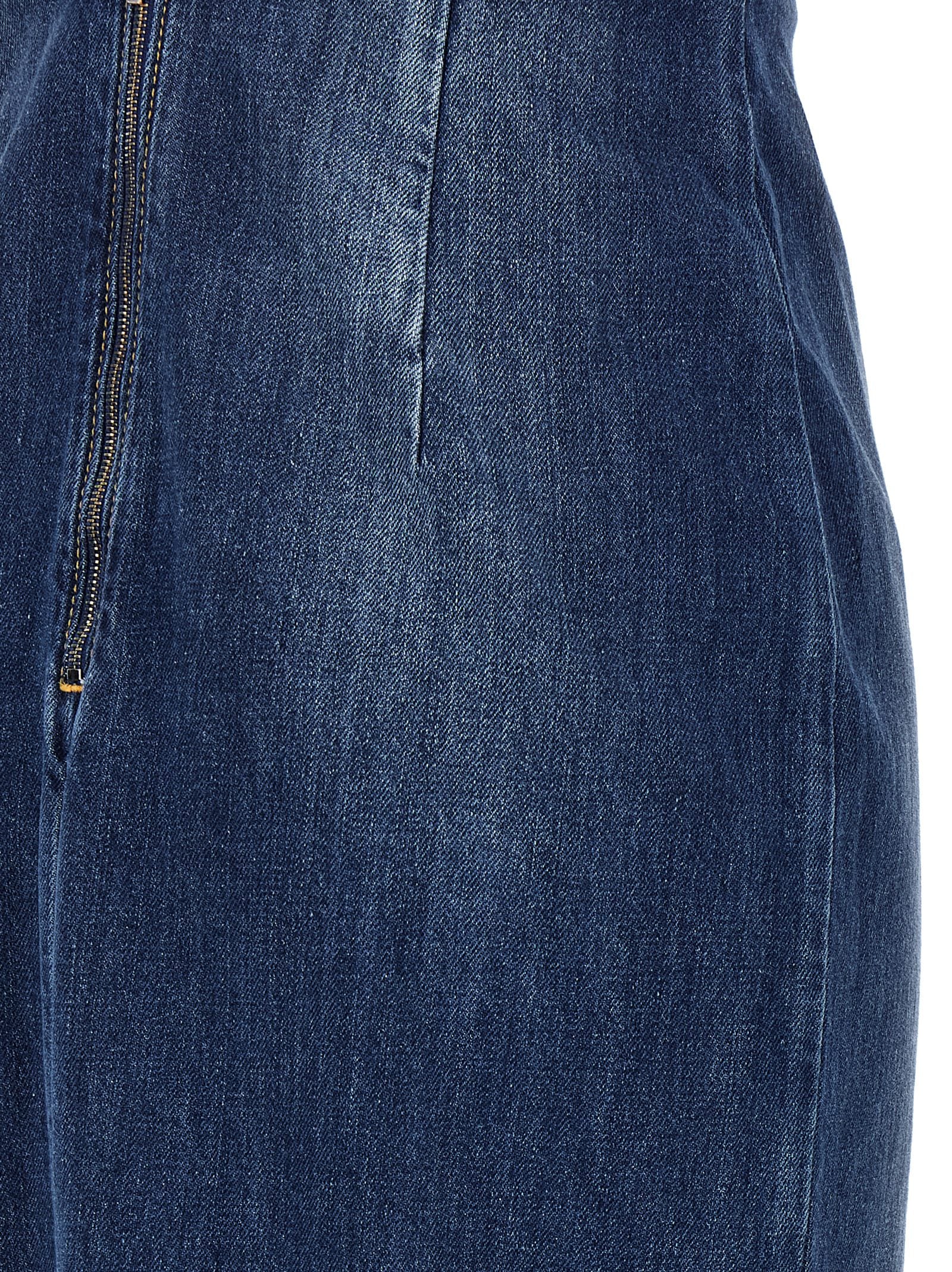 Nensi Dojaka Denim Dress