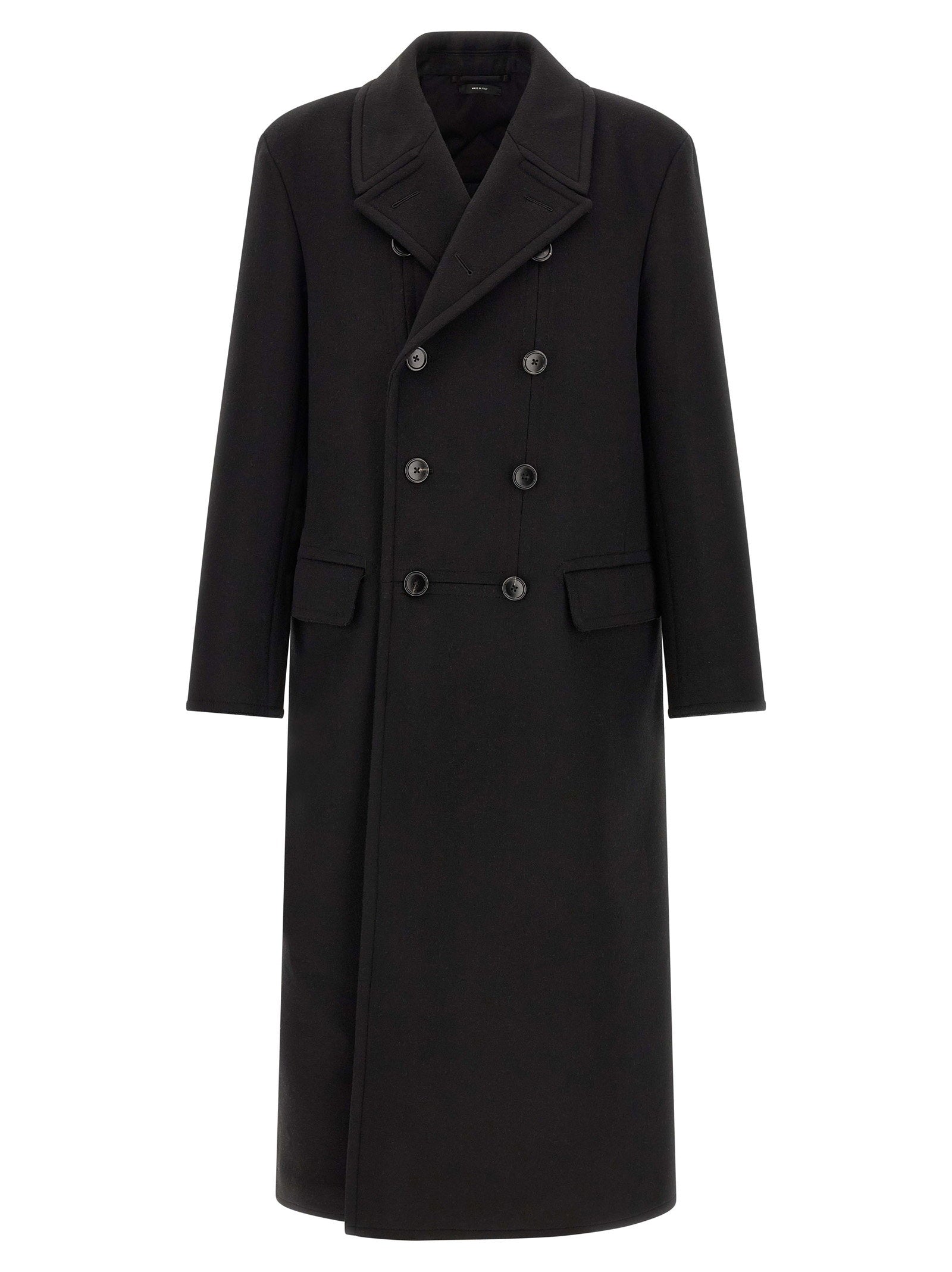 Tom Ford Luxury Melton Db Officer Coat