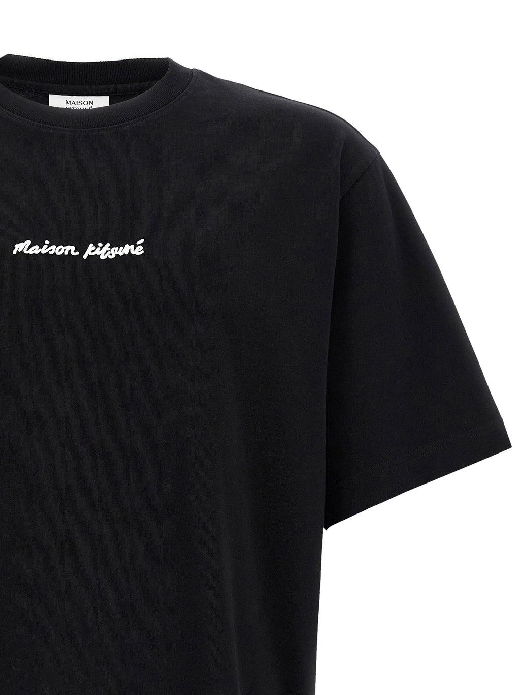 Maison Kitsuné Logo Embroidery T-shirt