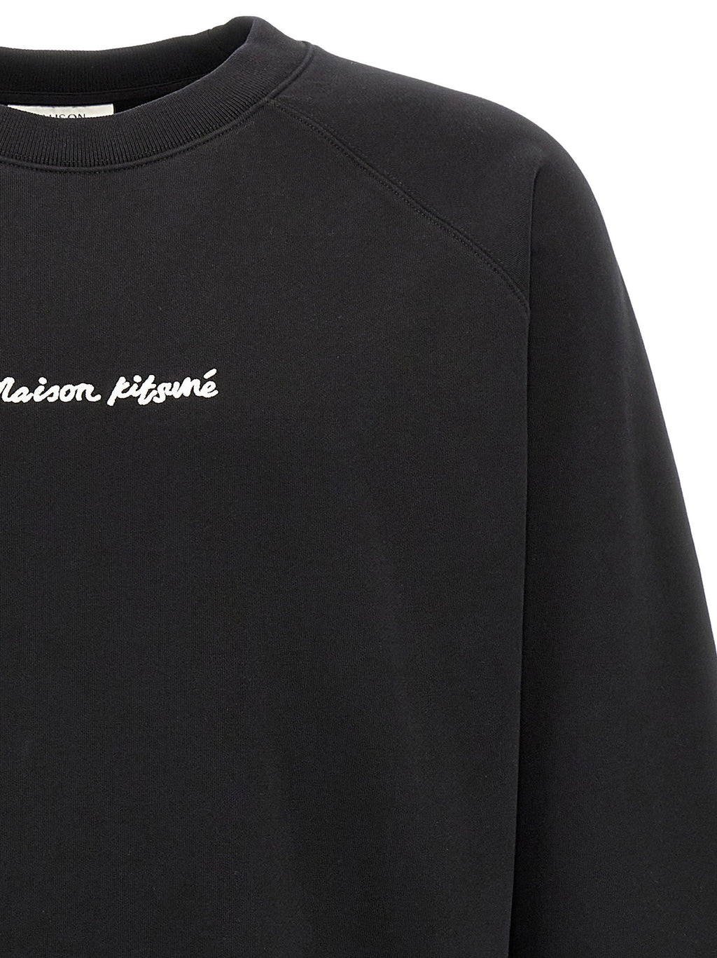 Maison Kitsuné Logo Embroidery Sweatshirt