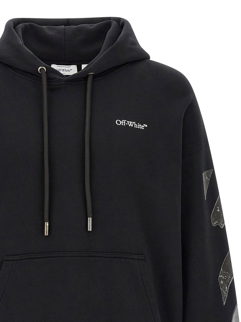 Off White Metal Arrow Skate Hoodie