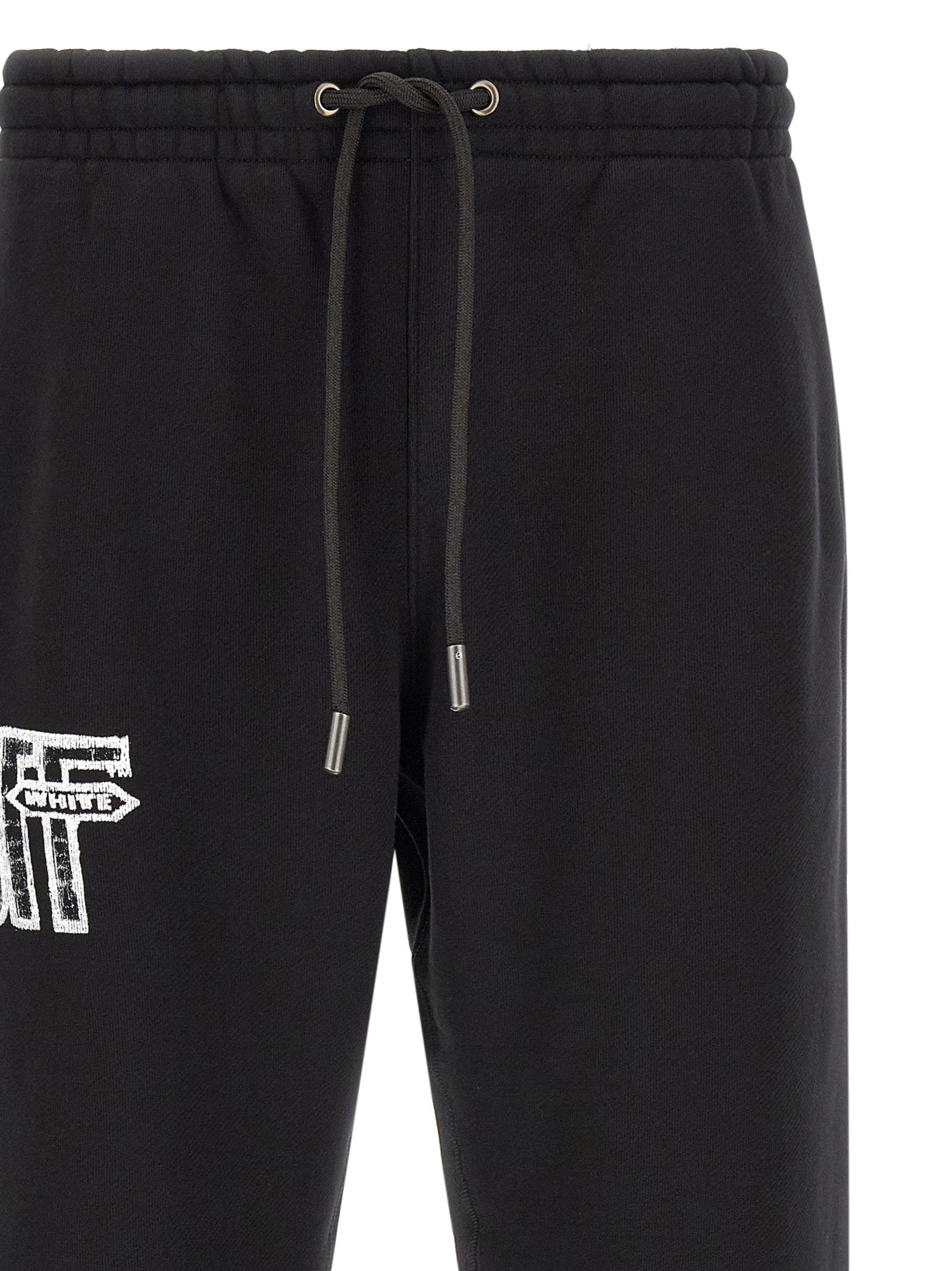 Off White Motion Arrow Cuffed Joggers