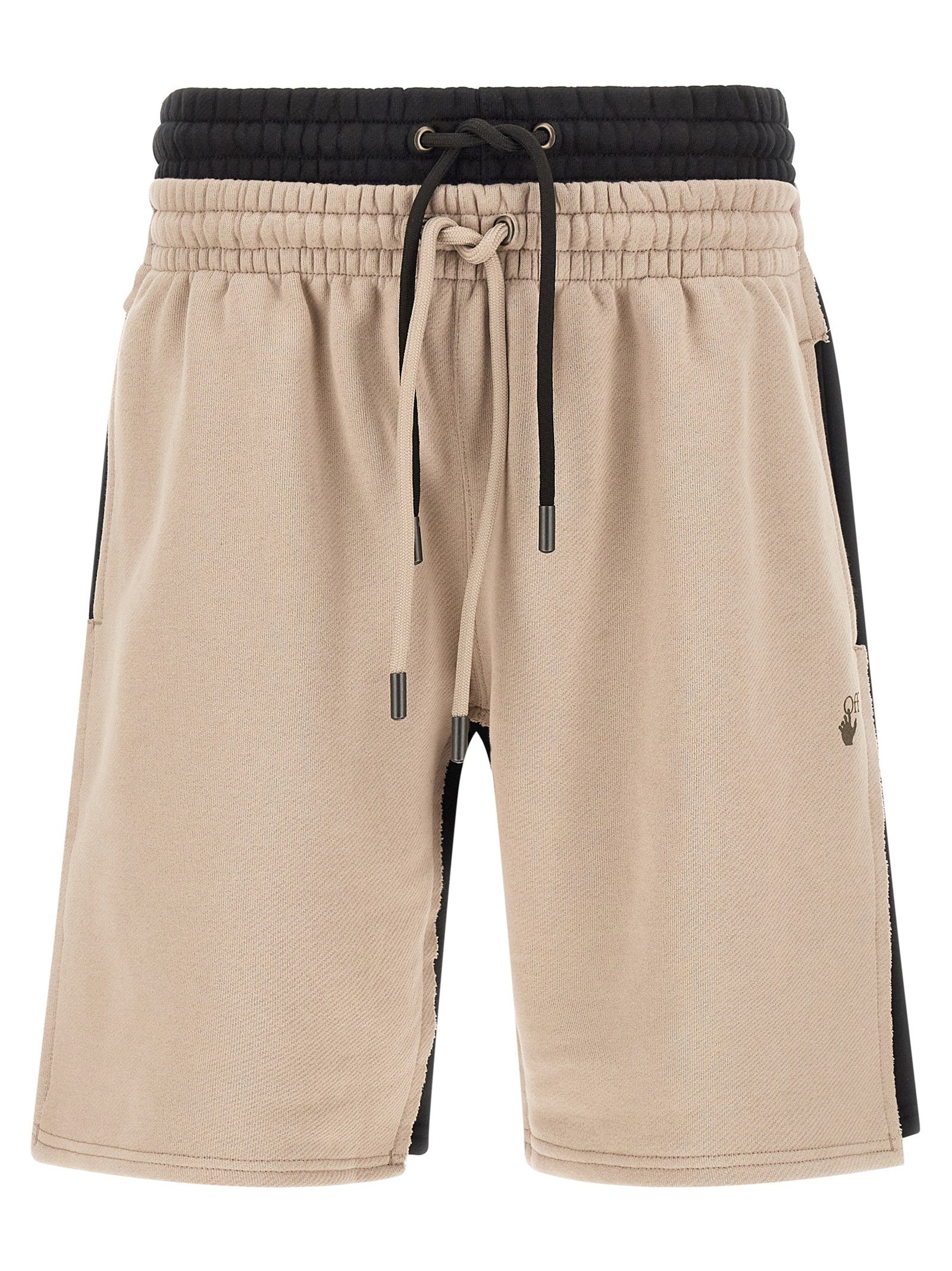 Off White Spices Arrow Overlap Skate Bermuda Shorts