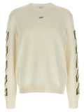 Off White Diag Outline Sweater