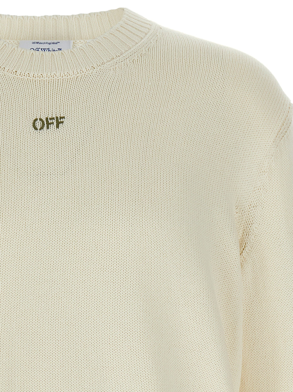 Off White Diag Outline Sweater