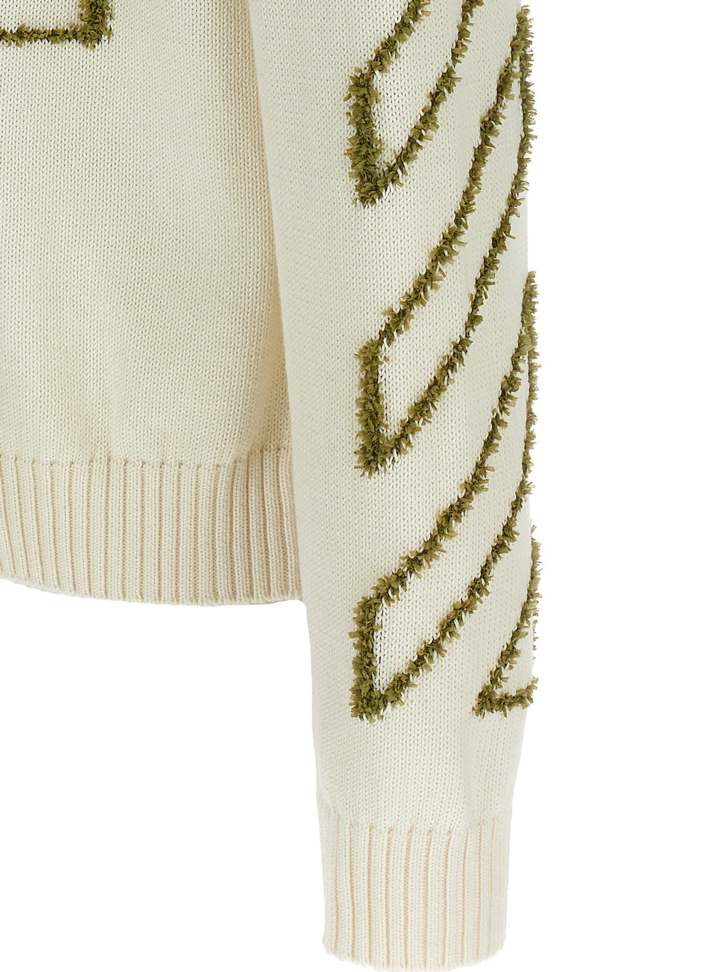 Off White Diag Outline Sweater