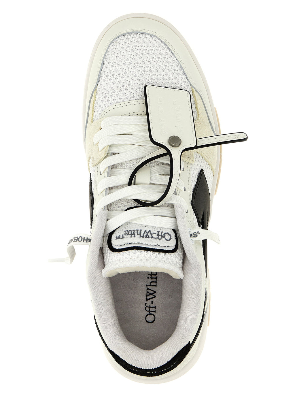 Off White Slim Out Of Office Sneakers