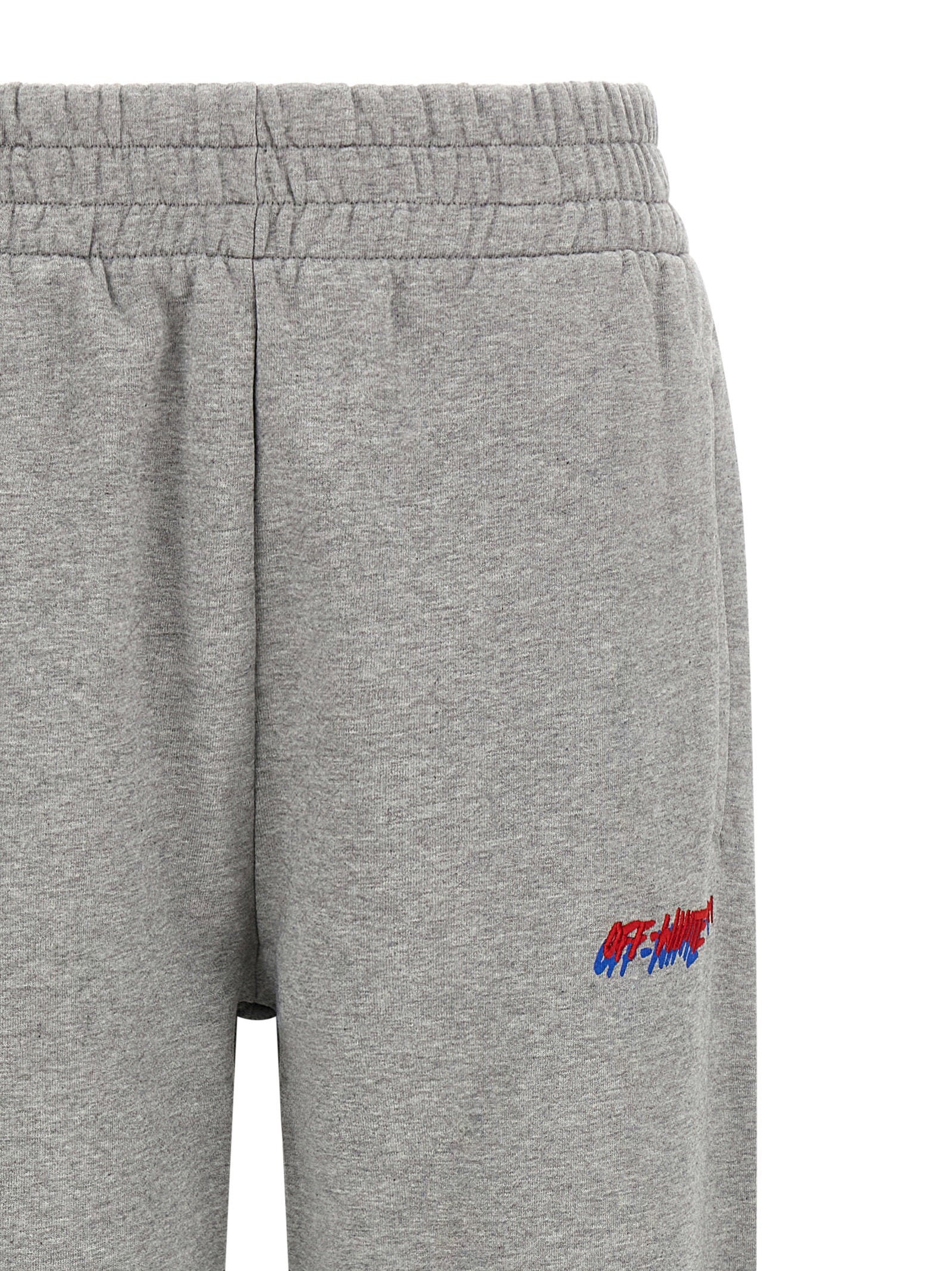 Off White Logo Embroidery Joggers