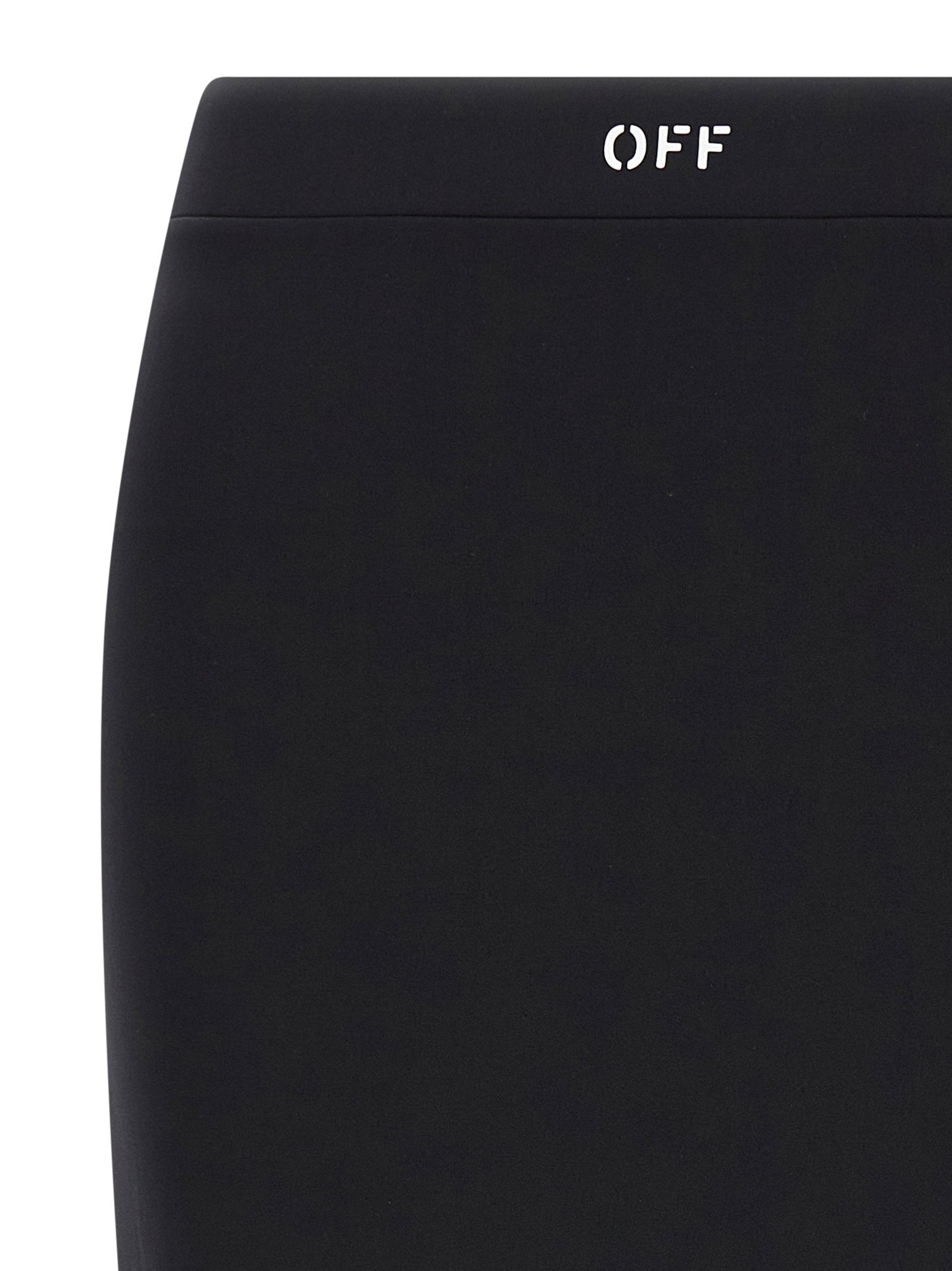 Off White Logo Skirt