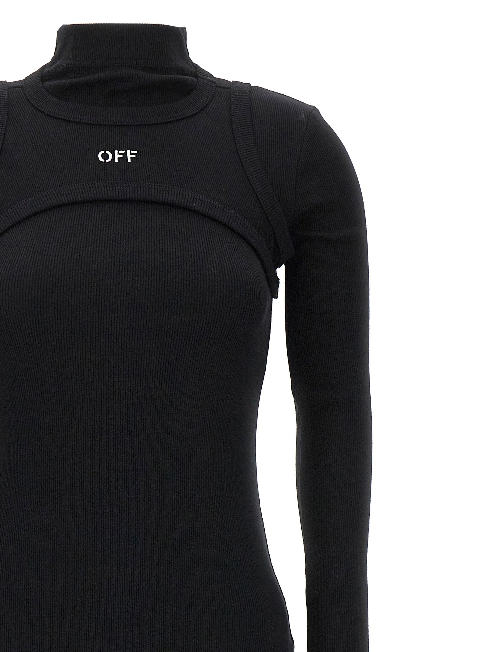 Off White Off Stamp Dress