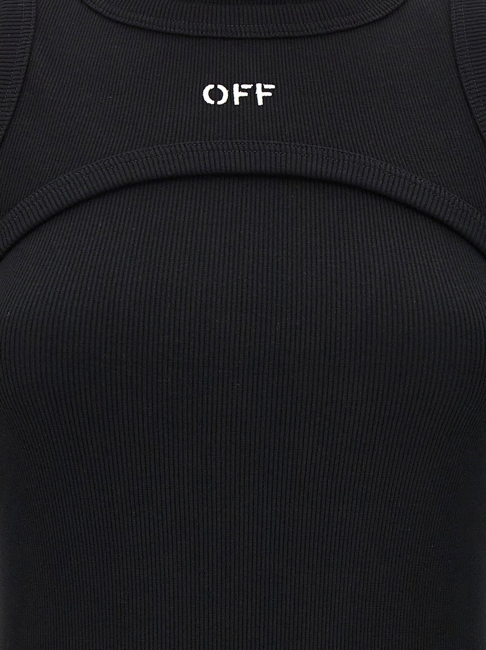 Off White Off Stamp Dress