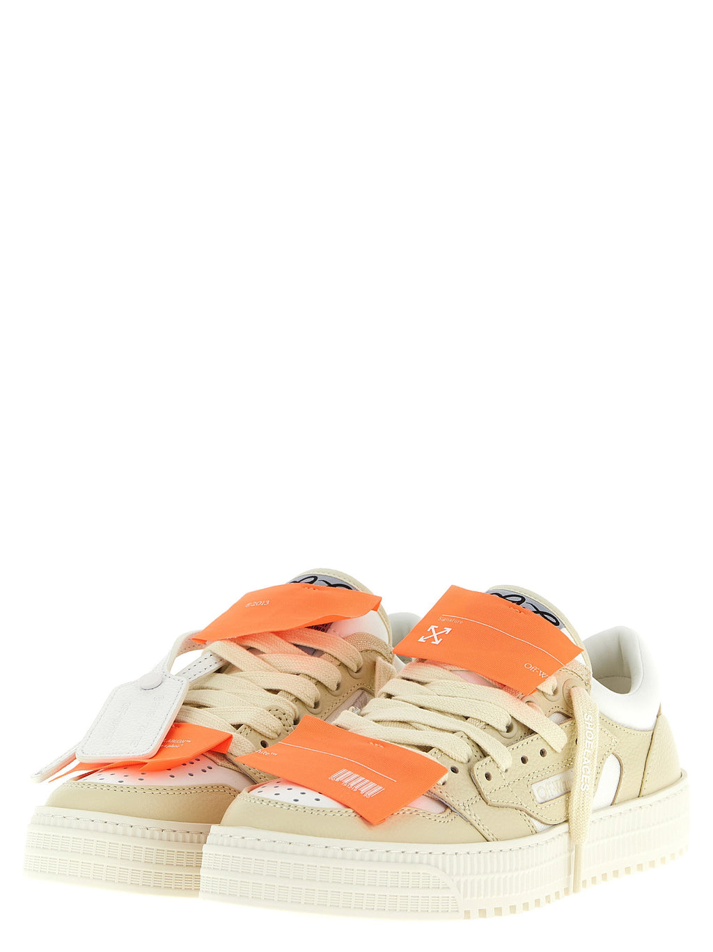 Off White 3.0 Court Low Top Sneakers