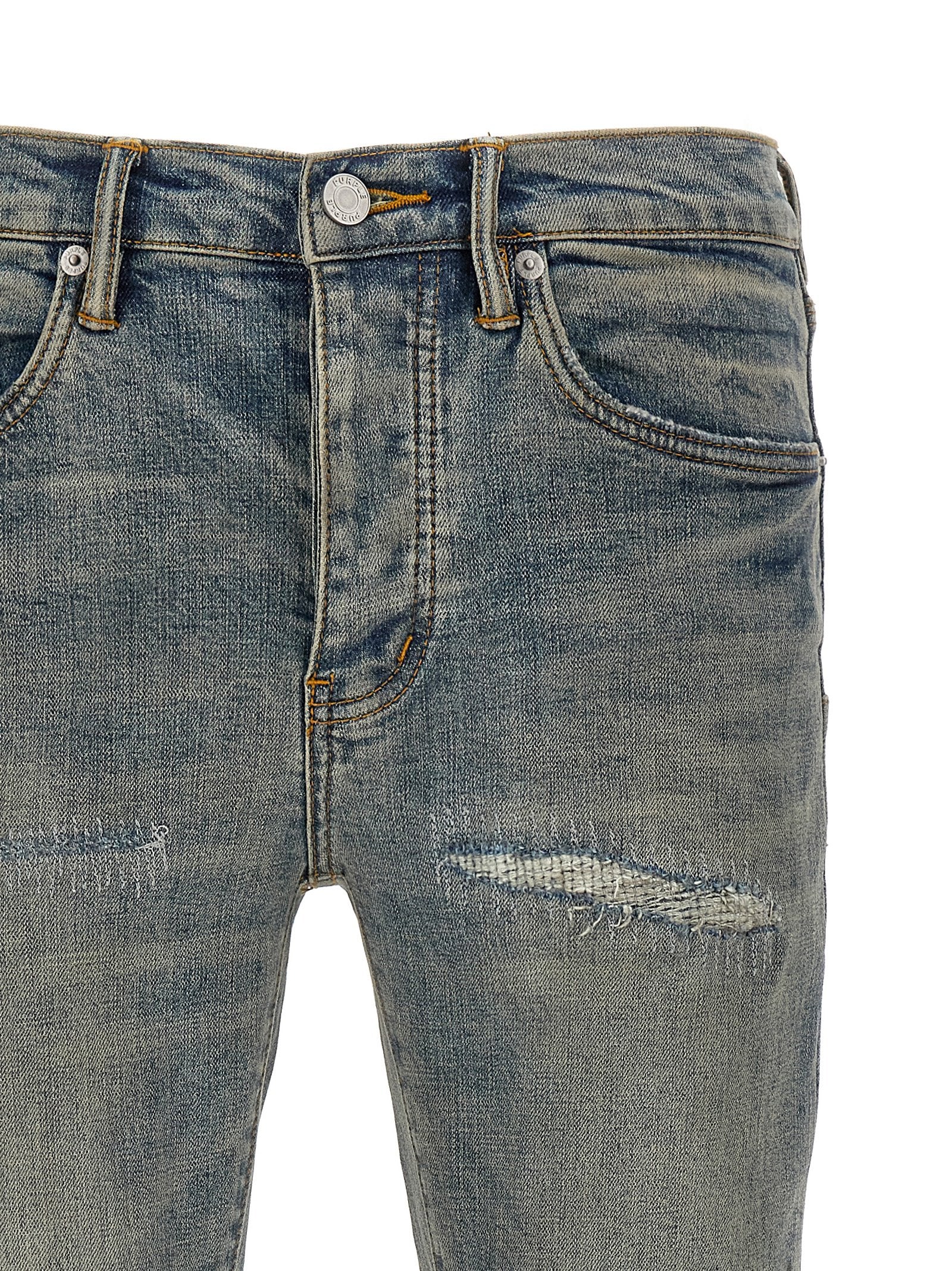 Purple P001 Light Blue Vintage Jeans