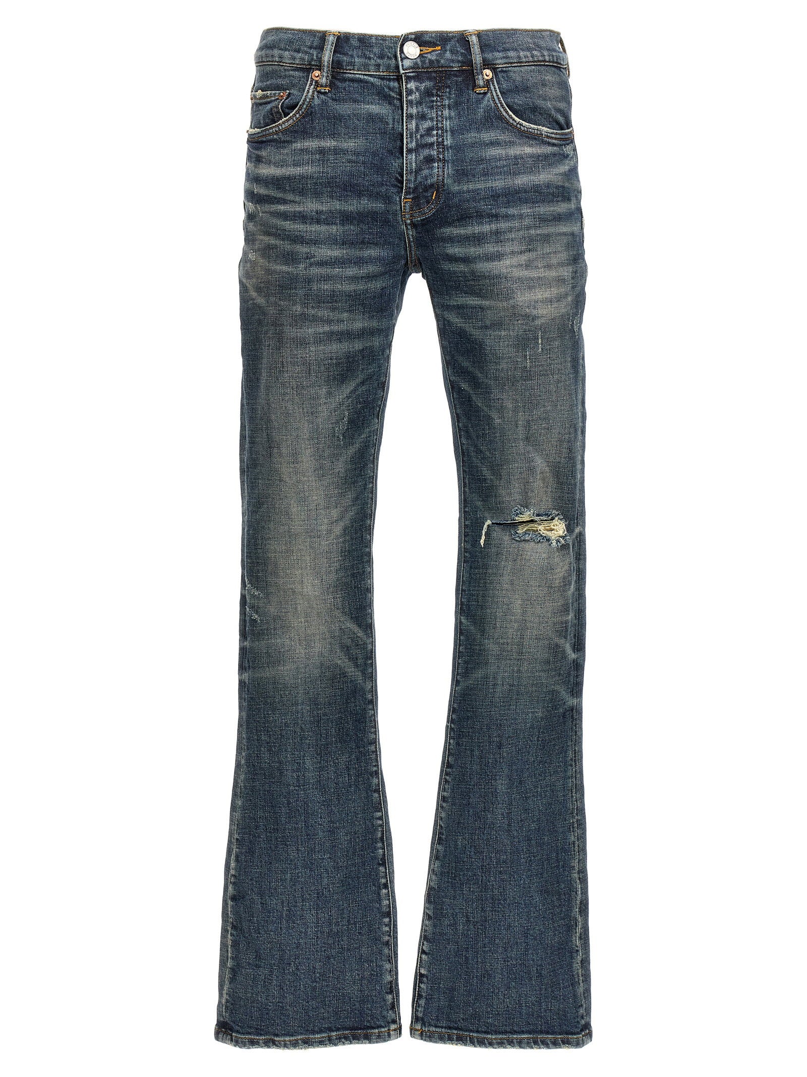 Purple 1 Year Dirty Fade Jeans
