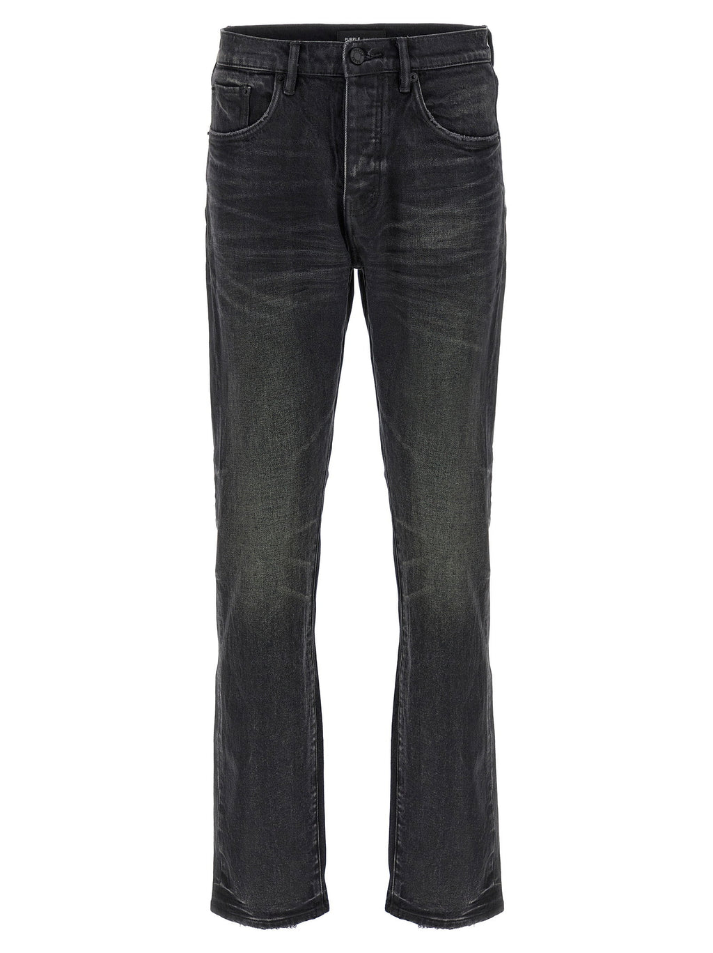 Purple P005 Double Dip Coated Jeans