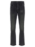 Purple P005 Double Dip Coated Jeans
