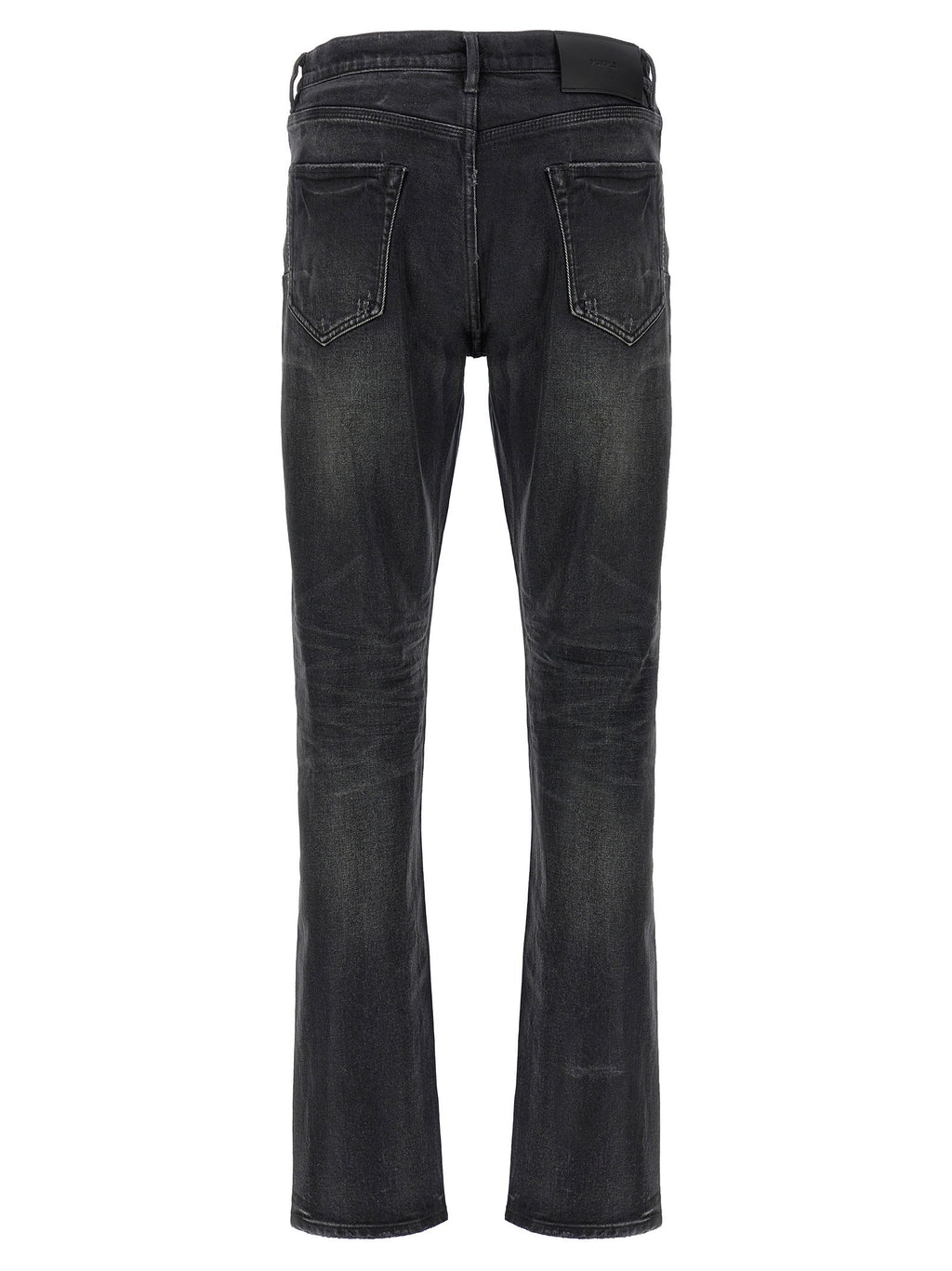 Purple P005 Double Dip Coated Jeans
