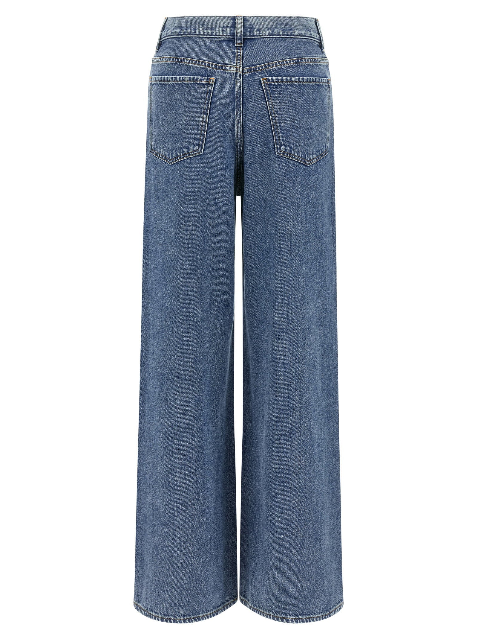 Theory High-waisted Wide-leg Jeans