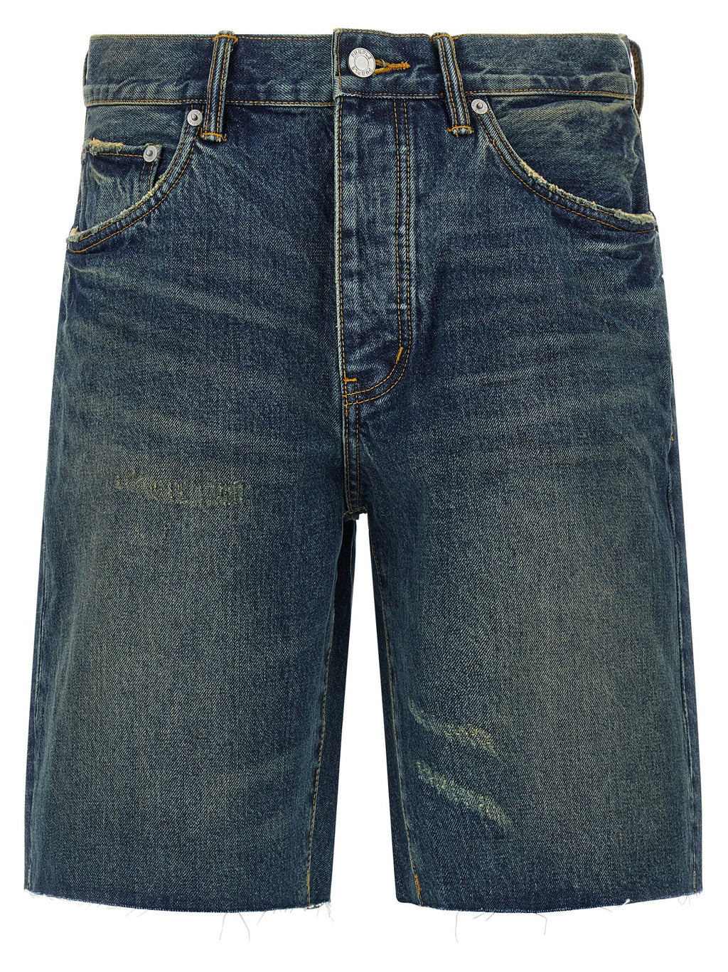 Purple P059 Vintage Mid Bermuda Shorts