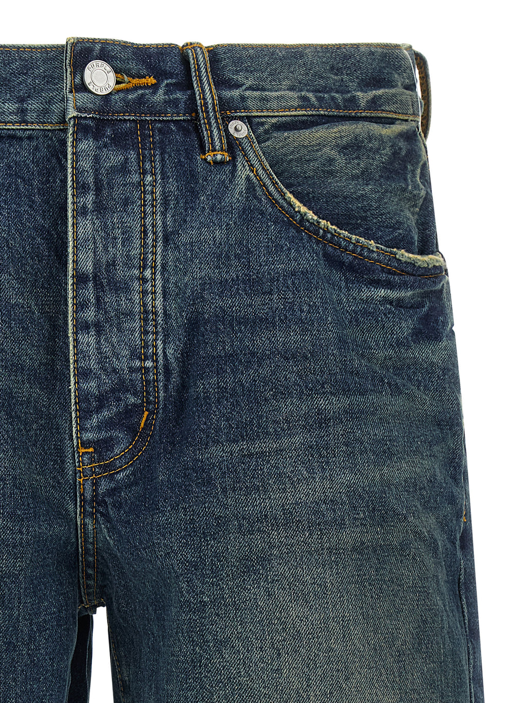 Purple P059 Vintage Mid Bermuda Shorts