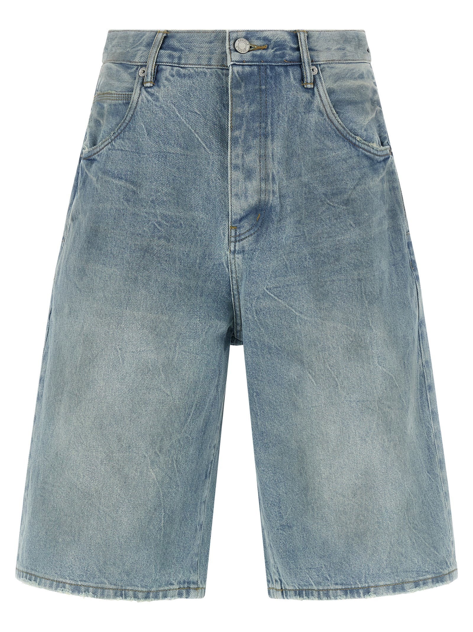 Purple P070 Vintage Dust Bowl Bermuda Shorts