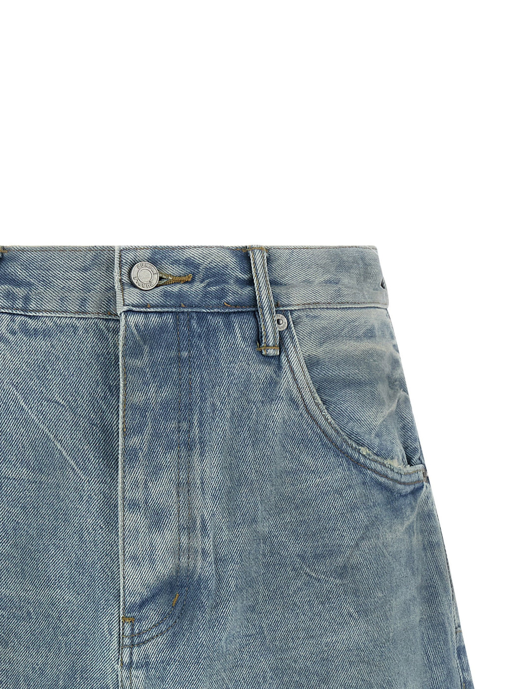Purple P070 Vintage Dust Bowl Bermuda Shorts