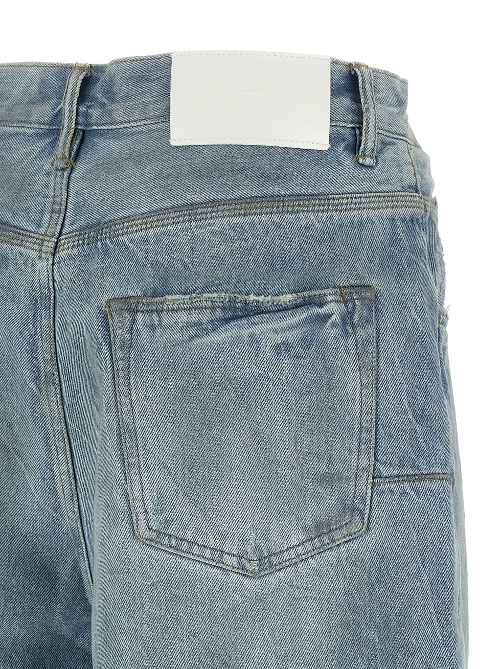 Purple P070 Vintage Dust Bowl Bermuda Shorts