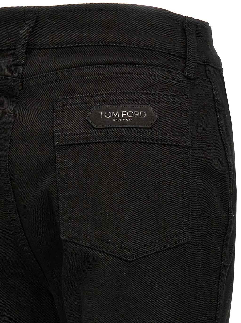 Tom Ford Stretch Twill Denim Wide Flare Jeans