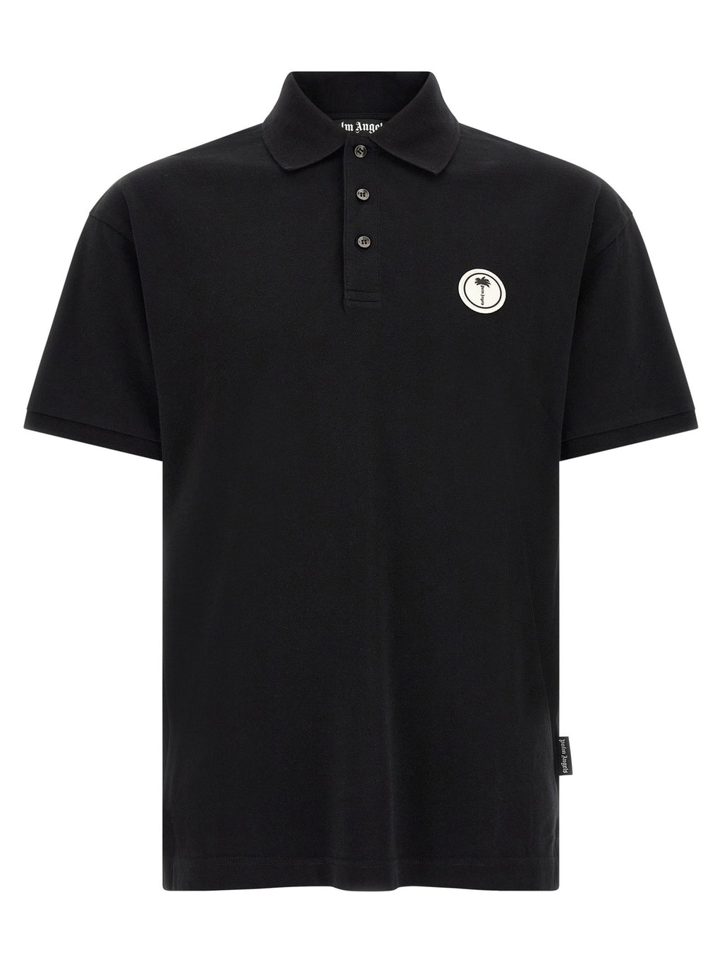 Palm Angels Logo Patch Polo Shirt