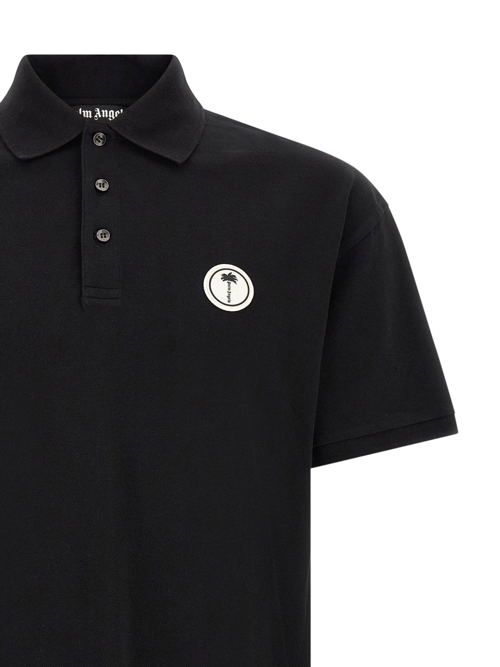 Palm Angels Logo Patch Polo Shirt