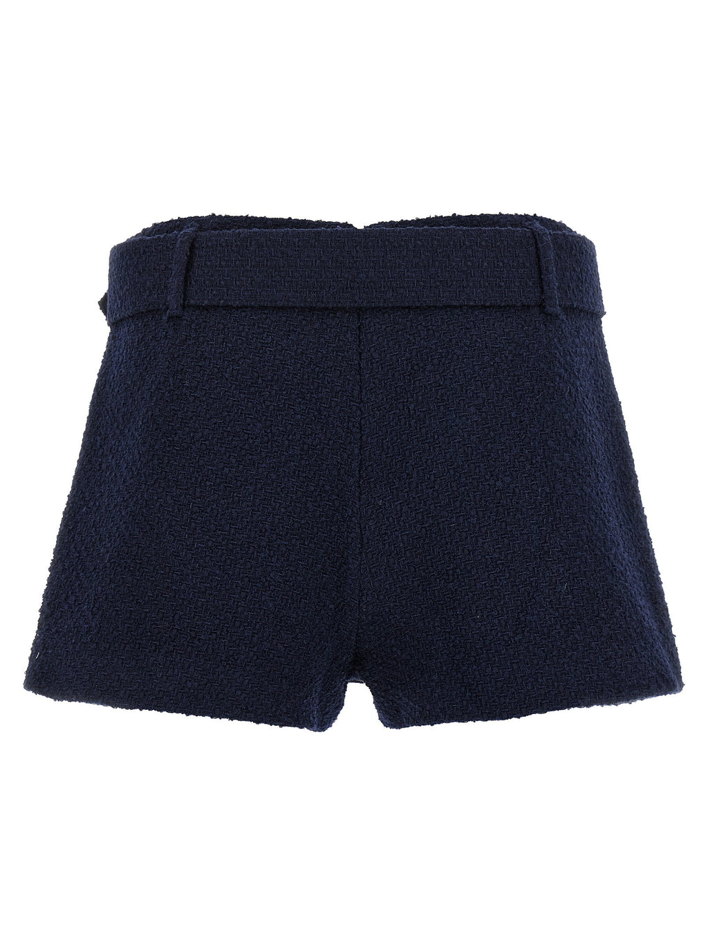 Self-Portrait Bouclé Wool Skort