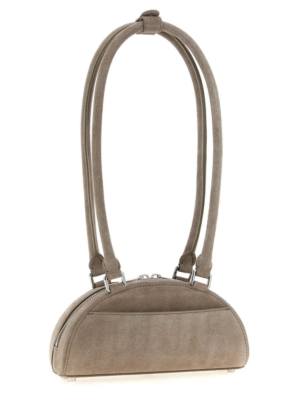 Self-Portrait Suede Mini With Charm Shoulder Bag