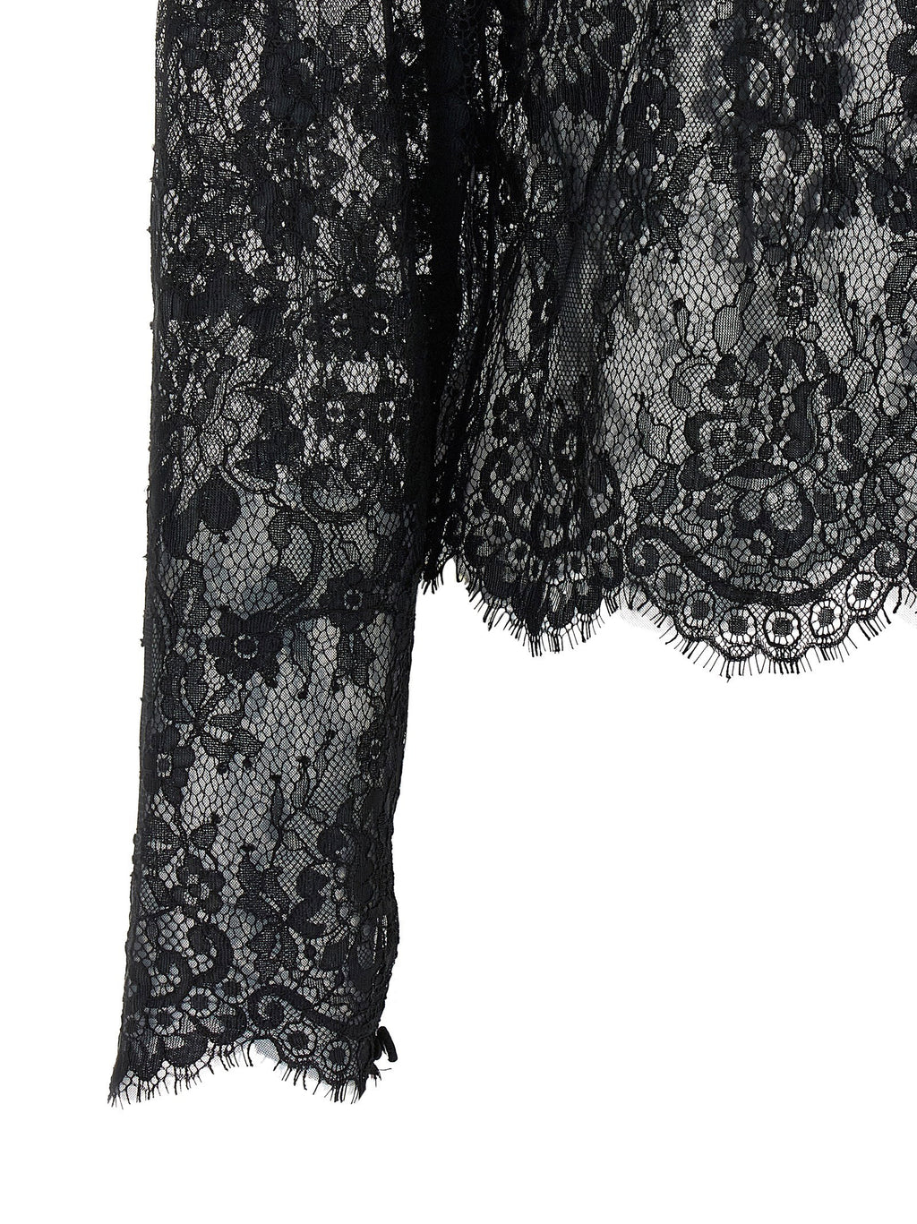 Self-Portrait Black Lace Blouse