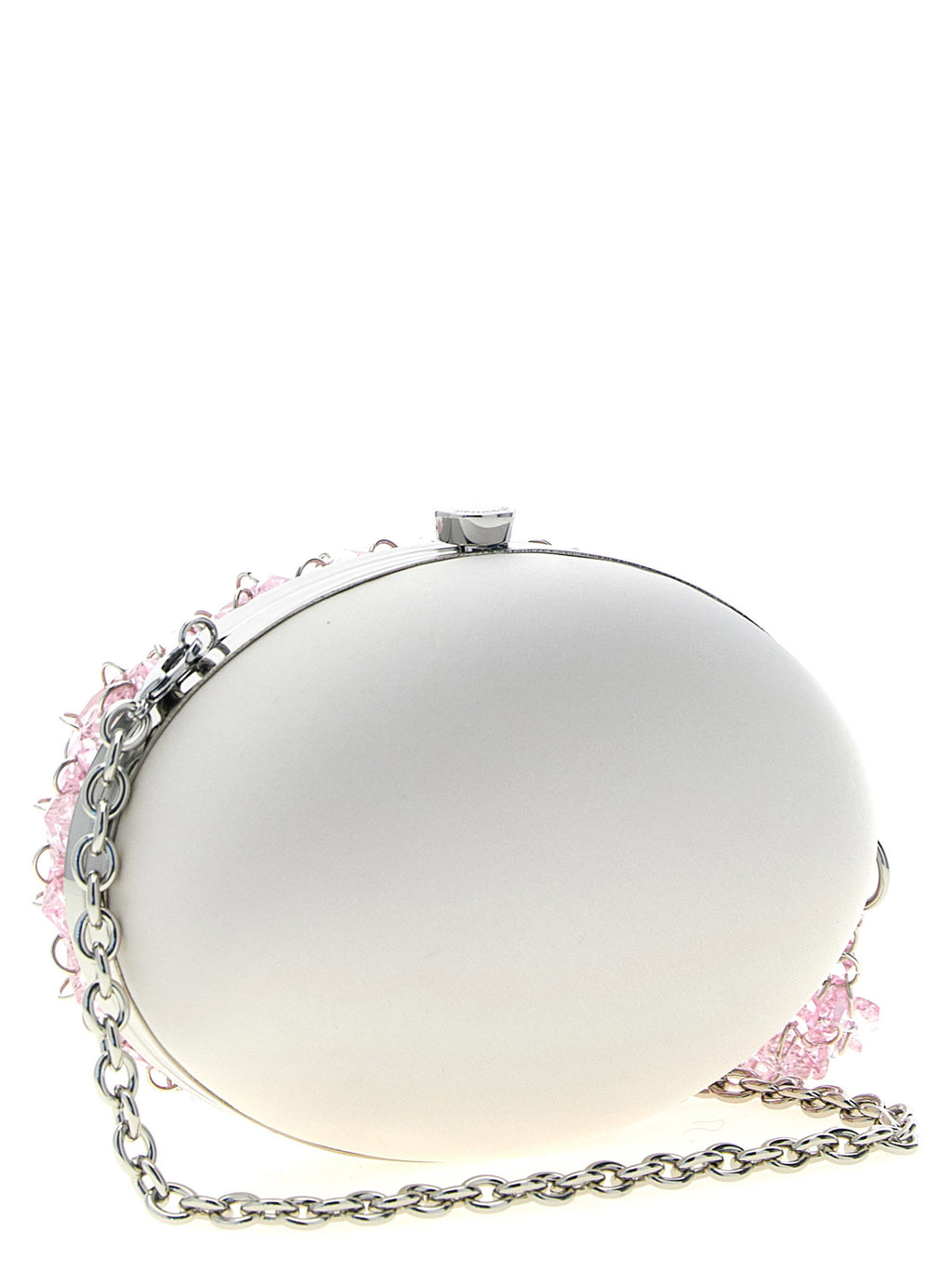Self-Portrait Crystal Chain Clutch