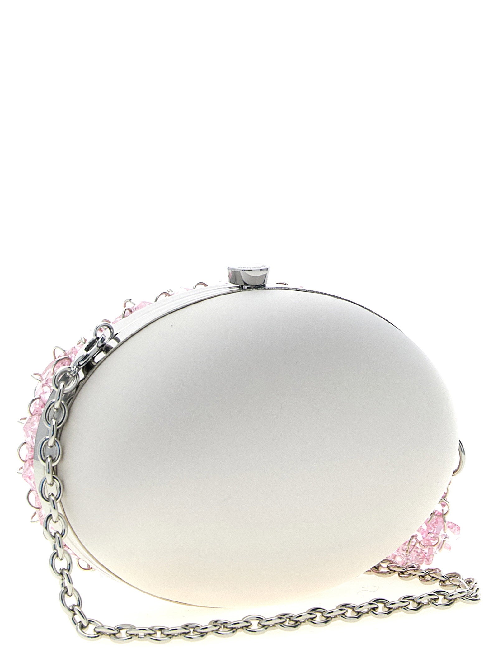 Self-Portrait Crystal Chain Clutch